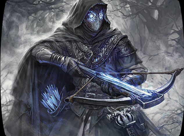 Vronos, Masked Inquisitor art (Scryfall Commander Masters)
