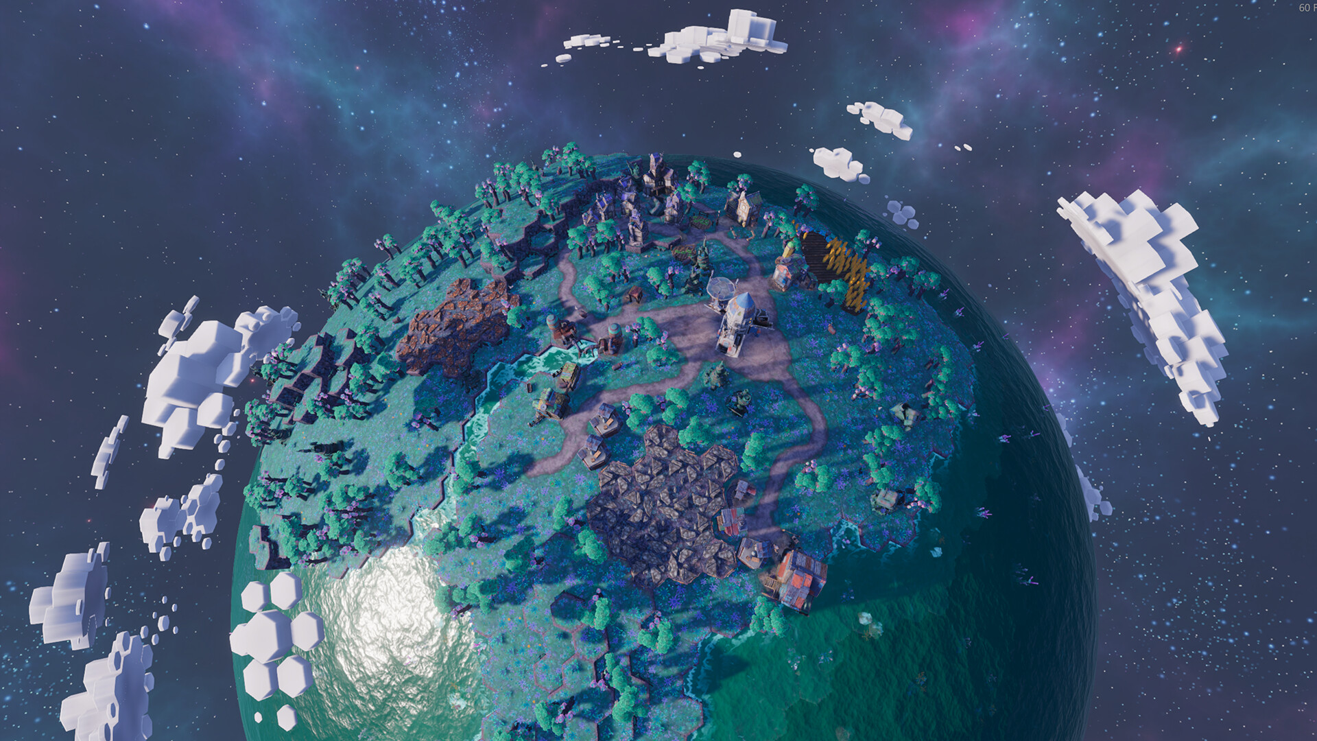 Beyond These Stars sky and terrain