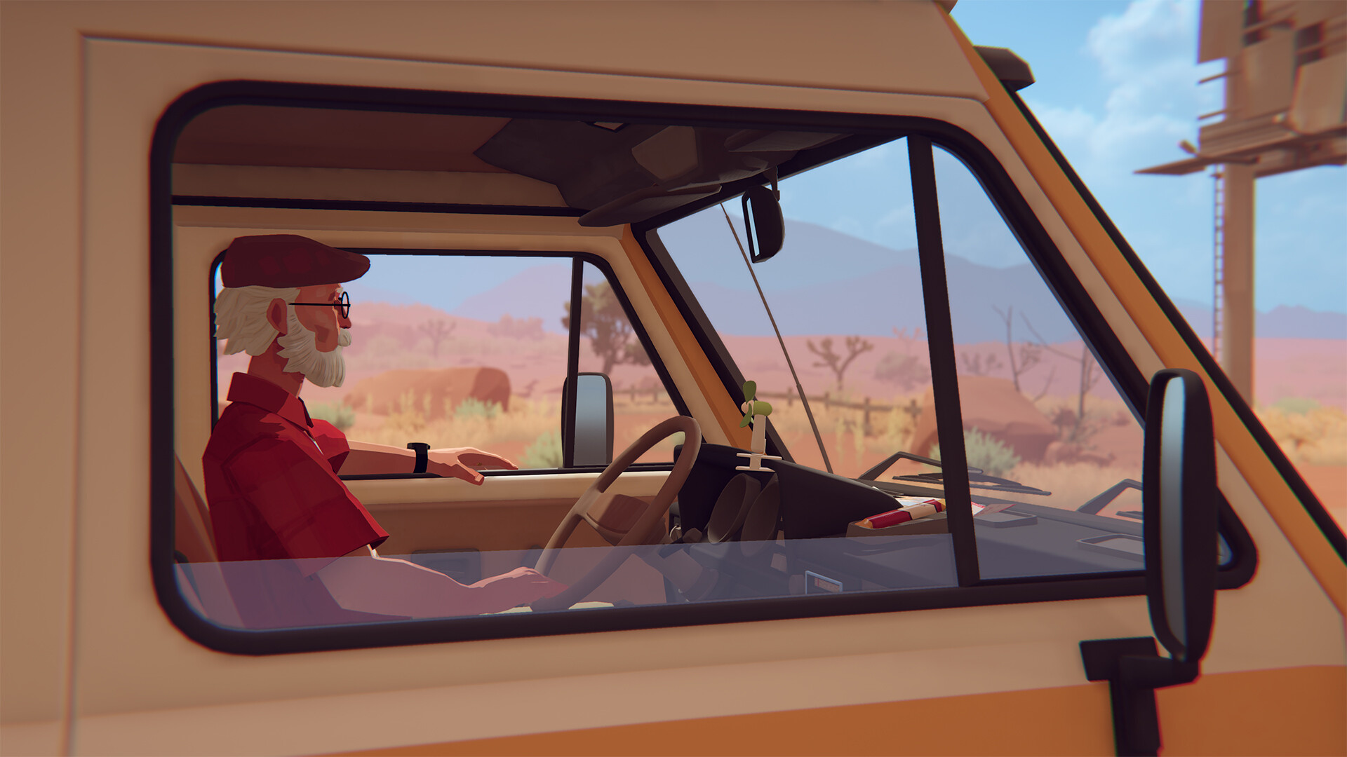 Forever Ago road landscapes