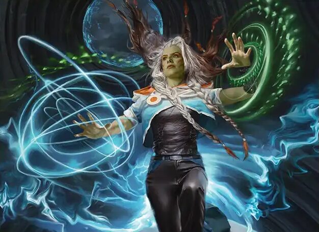 Tam, the Possibility art (Scryfall Reality Fracture)