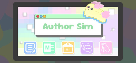 Steam 商店头图：Author Sim