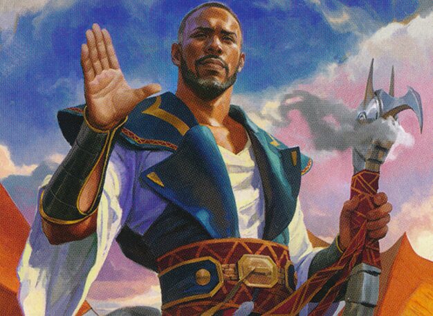 Oath of Teferi art (Wesley Burt / Scryfall Dominaria #200)